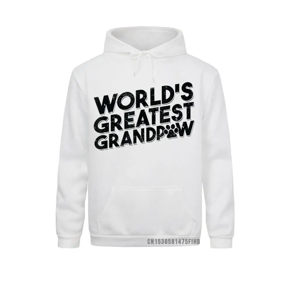 

Worlds Greatest Grandpaw Dog Grandpa Sweats Grand Paw Gifts Hoodie Hoodies Designer Women's Sweatshirts Sportswears