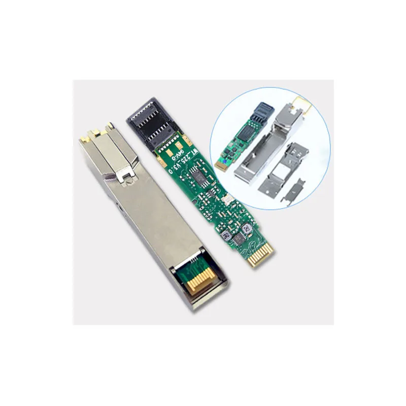 Модуль SFP Gigabit RJ45 10/100/1000 медный модуль трансивера совместимый с переключателем