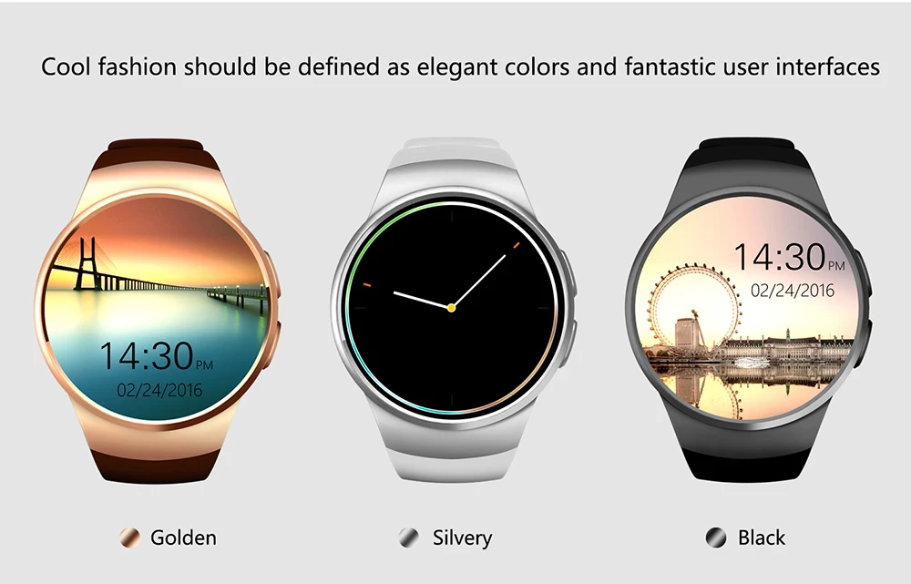 FELYBY KW18 Bluetooth Смарт-часы поддерживает iOS Android sim-карты TF карты Smartwatch