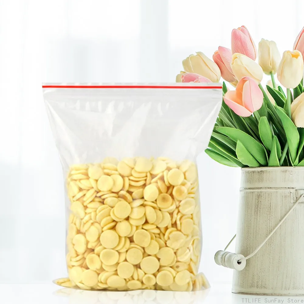 100 шт пластиковые пакеты Ziplock упаковка для пищевых продуктов ювелирные изделия небольшой замок типа молния сумки прозрачные свежие сохраняя пыленепроницаемый для хранения конфет