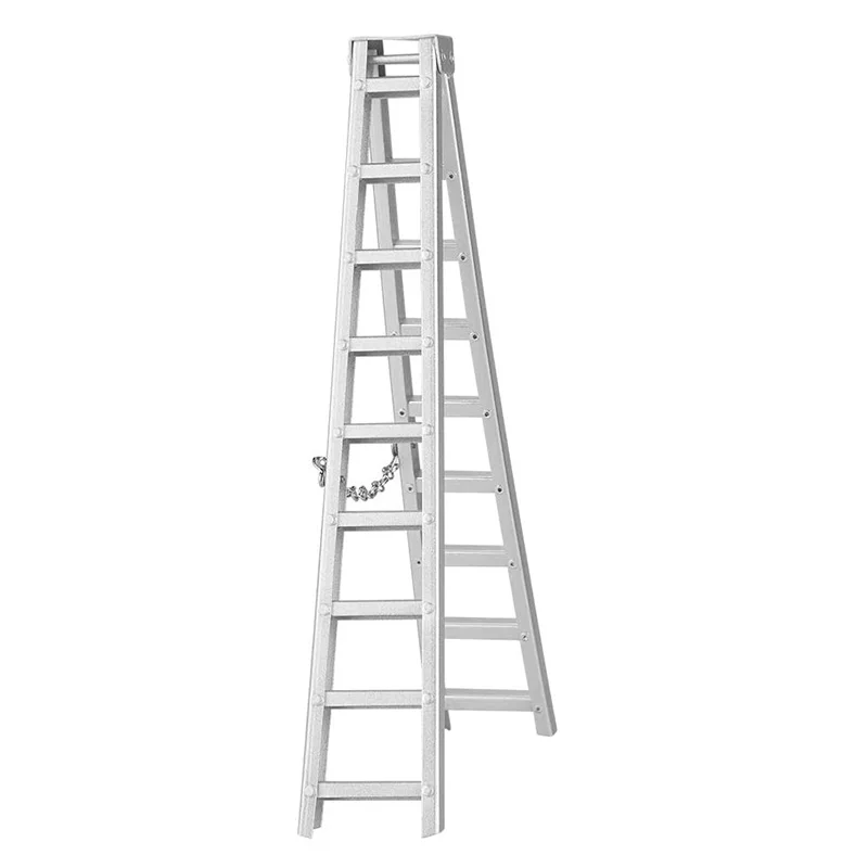 1/10 весы аксессуары Алюминиевый сплав мини складная лестница для 1:10 RC Гусеничный