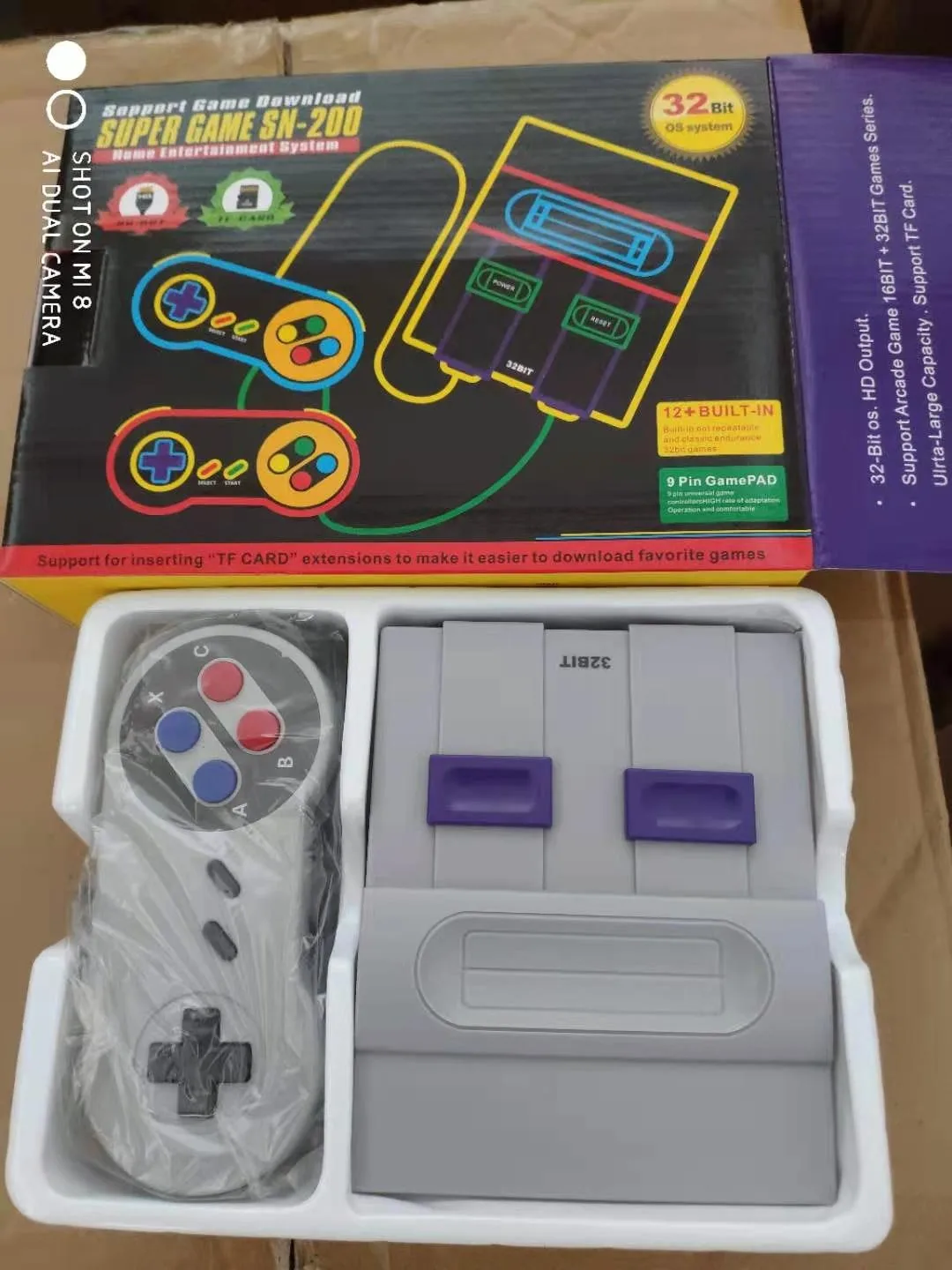 2021 Новый SN-200 soppart аркадная игра для Snes HDMI чехол телефона в виде ретро-игровой