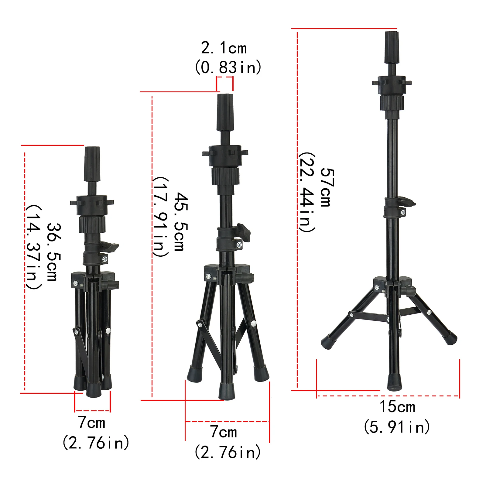 

21/22/23''Training Mannequin Head Canvas Head Manikin Head For Wigs Making Wig Hair Brush With T Pins Needles Set With Tripod
