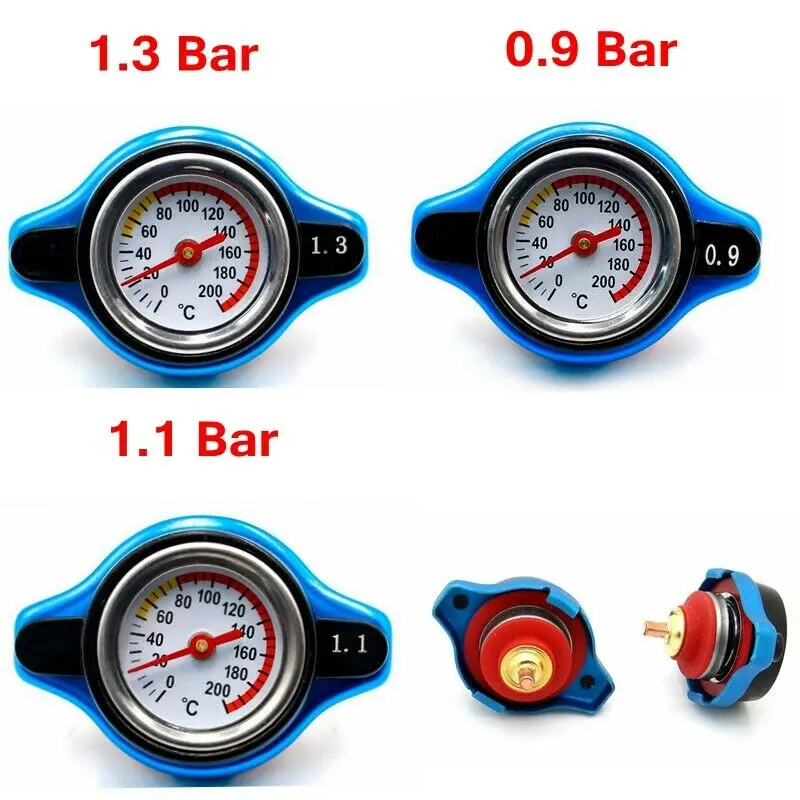 Крышка радиатора Racing Thermore + крышка датчика температуры воды бар/бар | Автомобили и