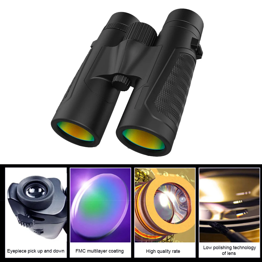 

Professional Binoculars 12x42 Lens BAK4 Binoculars for Adults Concert Stargazing Outdoor Travel Hunting with Carrying Bag