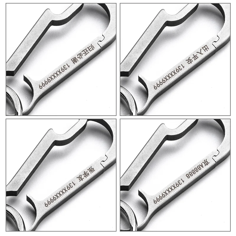 

QOONG Custom Lettering Bottle Opener Luxury Keychain Stainless Steel Metal Car Key Chain Decoration Jewelry For Men Key Ring Y78