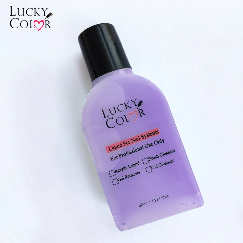 Профессиональная Кисть для очистки акриловых жидких кистей наращивания клея