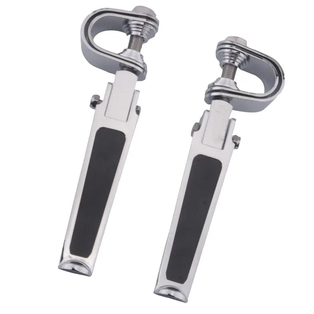 

Motorcycle Foot Pegs Pedals Bracket Folding Engine Crash Bar For Harley
