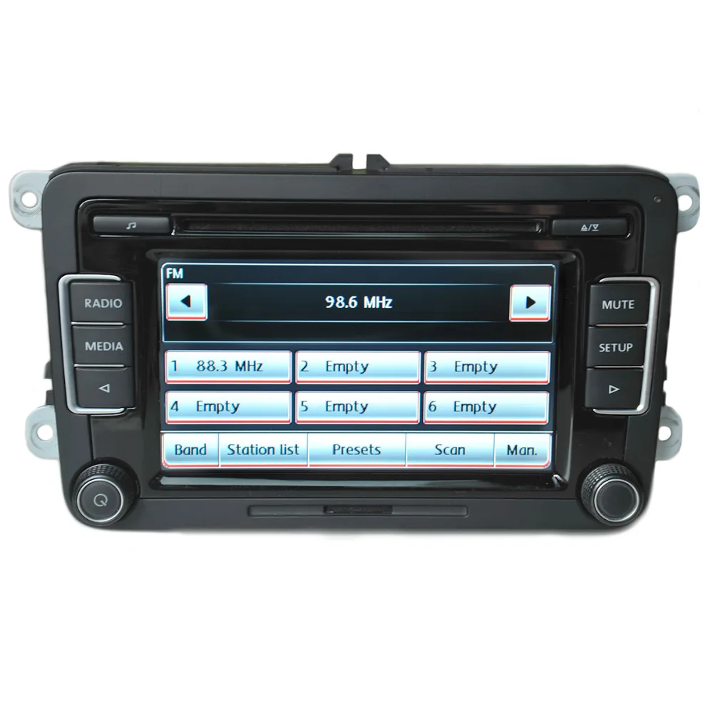 Автомагнитола RCD510 FM CD MP3 плеер AUX USB RVC/с кодом камера заднего вида для VW Golf Passat CC Tiguan Polo Golf MK5 MK6 Jetta