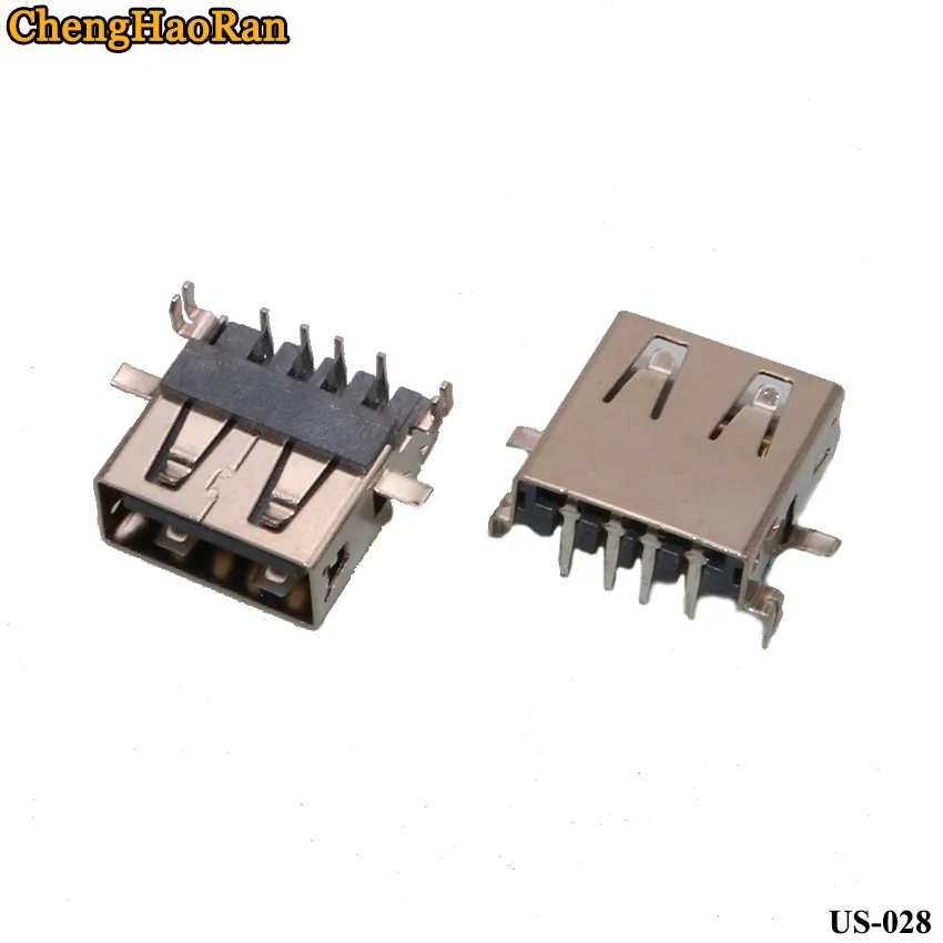 ChengHaoRan 1 шт. USB разъем AF короткий корпус 90 градусов завивка все патч плоский рот