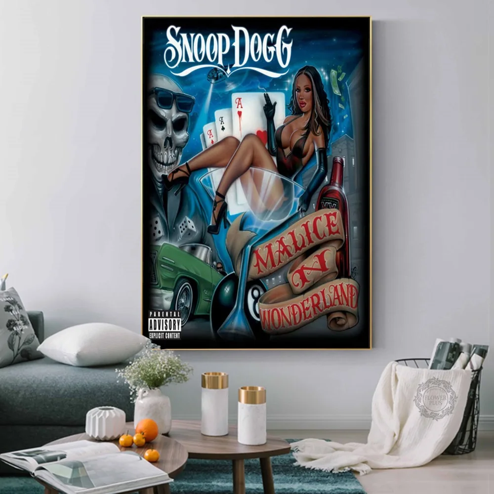 

Snoop Dogg Doggystyle Tha Doggfather Neva Left Hot Albums Music Rap Hip Hop Art Canvas Painting Poster Wall Home Decor