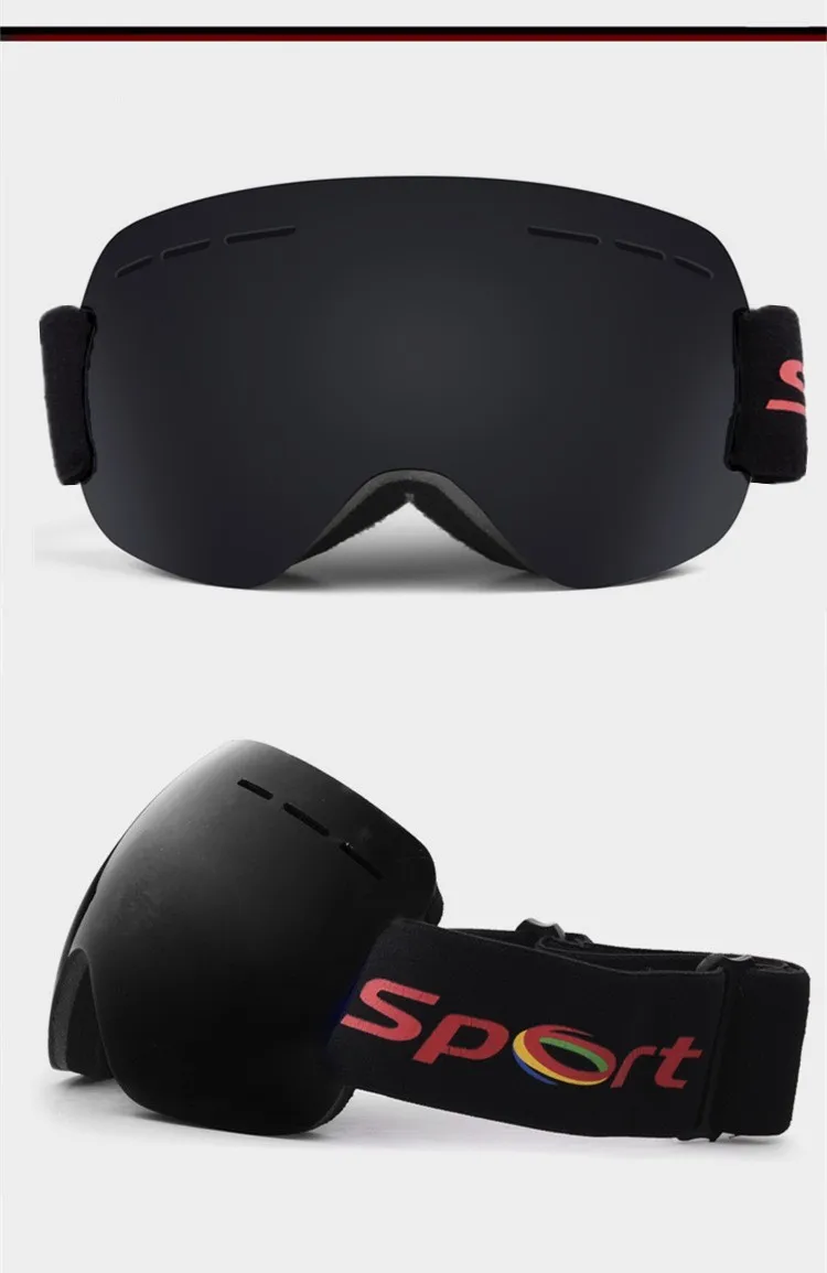 

Ski goggles Anti - fog anti - sand big spherical glasses for men and women climbing snow goggles glasses women outdoor goggles
