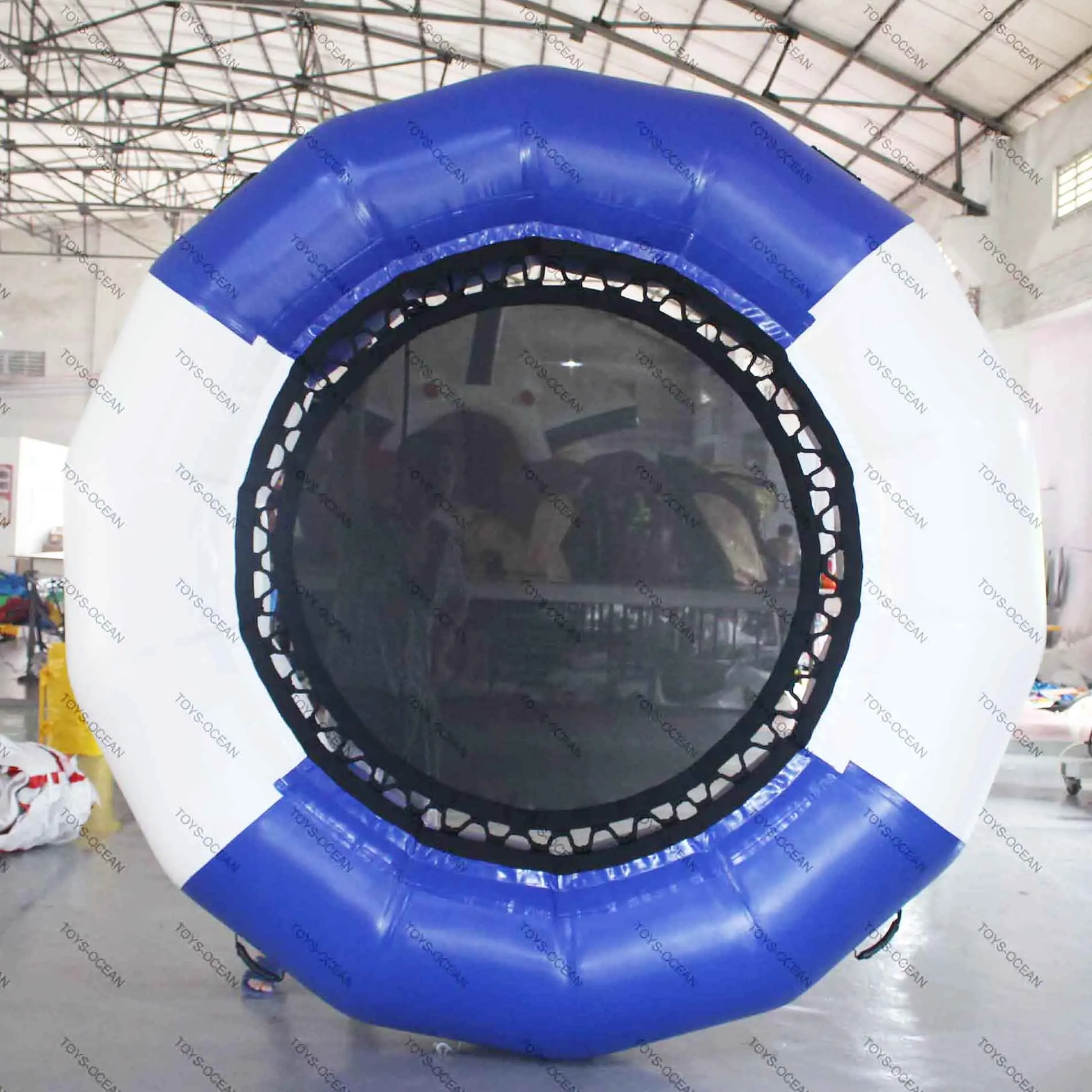 Допустимое отклонение диаметра 2 5 м Бесплатная доставка Надувные aqua прыжки батут
