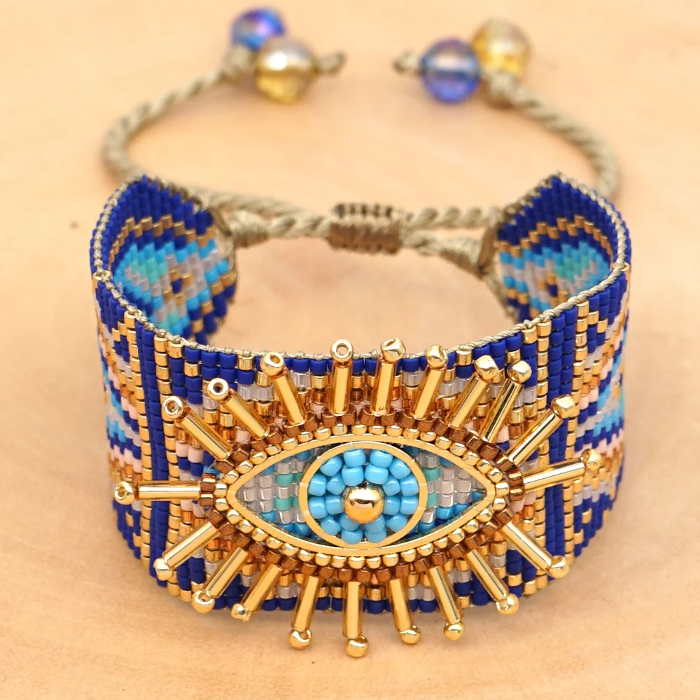 Go2boho MIYUKI браслет для женщин Pulseras Mujer Boho летние ювелирные изделия Турецкий Дурной