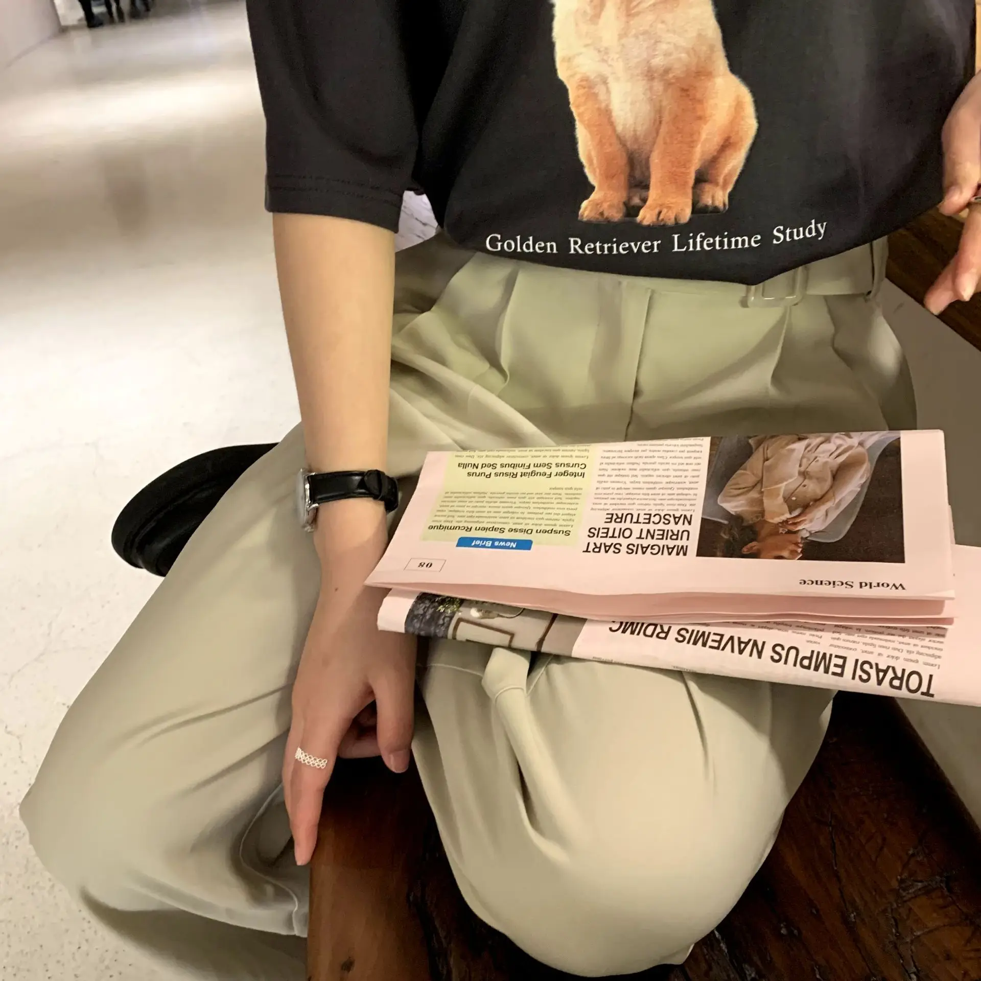 

2021 Summer Casual Trousers Women Orange White Pants With Belt High Waist Wide Leg Pant Solid Color Loose Long Pants Streetwear