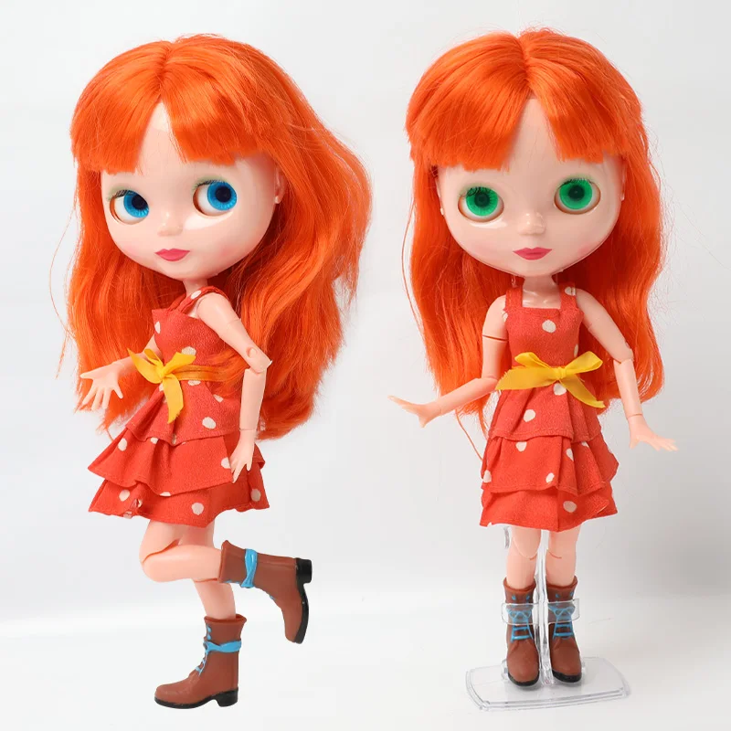 30 см Модная Кукла Blyth цветные длинные волосы шарнирные куклы BJD для девочек сделай