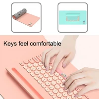 concave keycap fine workmanship 10m stable connection office keyboard for office