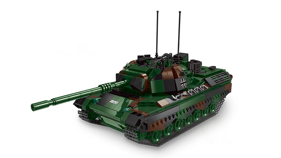

Xingbao 06049 Germany Military Army Bricks Kampfpanzer Leopard 1 Main Battle Tank Building Blocks MOC Bricks Toys For Boys Gifts