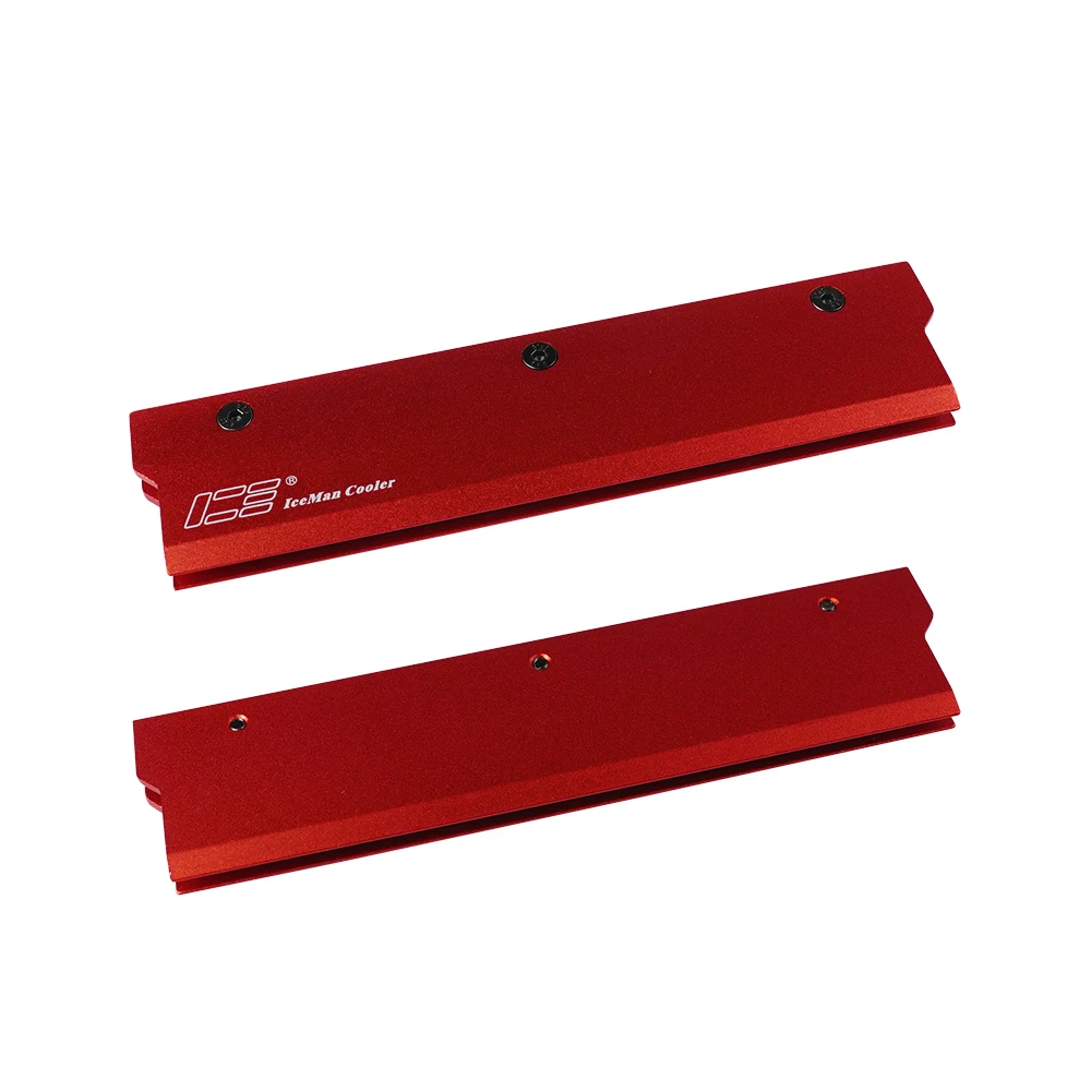 Теплоотвод ОЗУ для кулера Iceman теплоотвод алюминиевый радиатор настольный кожух