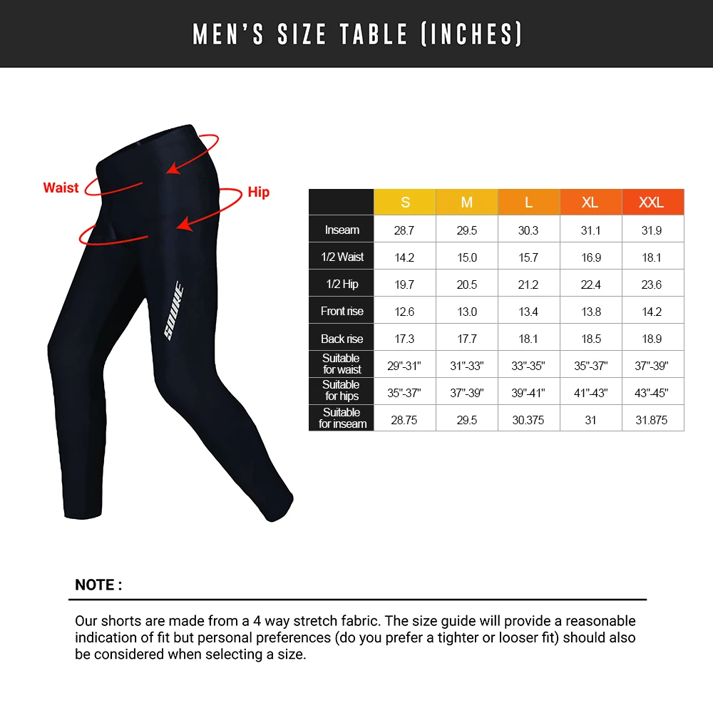 

Men's Winter Thermal Cycling Pants Windproof Fleece Bike Pants Breathable Riding Sports Trousers Athletic Sweatpants for Running
