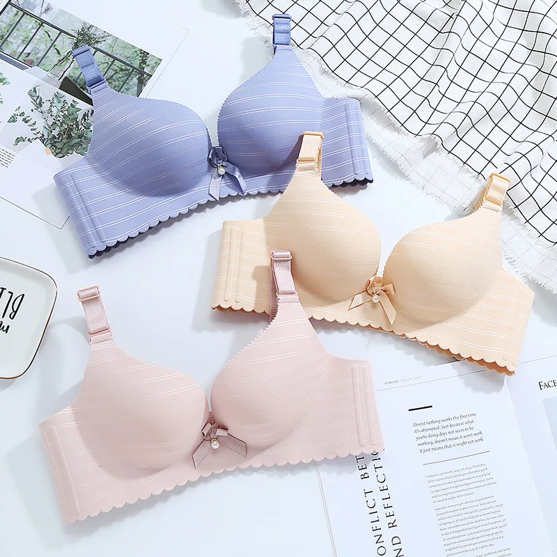 Нижнее белье женское нижнее женские бюстгальтеры на каждый день без косточек с