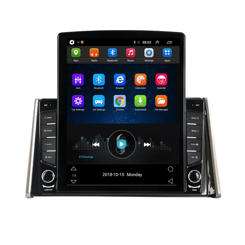Android 10 6 + 128 ГБ для TOYOTA RAV4 2019 2020 2021 Автомобильная Мультимедийная аудиосистема радио