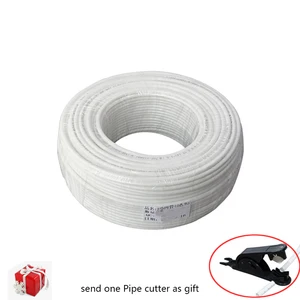 1 рулон 50 м90 м, трубка для очистки воды из полиэтилена, трубка для очистки воды, аксессуары для дозатора воды, шланг для пищевых продуктов из полиэтилена 14 дюйма