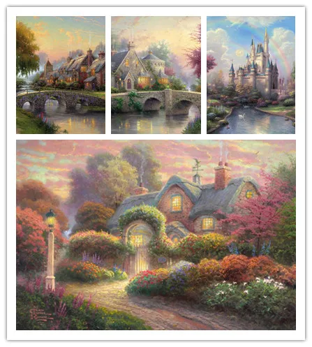 Алмазная вышивка распродажа 5D сделай сам городской пейзаж мечта Томаса алмазная