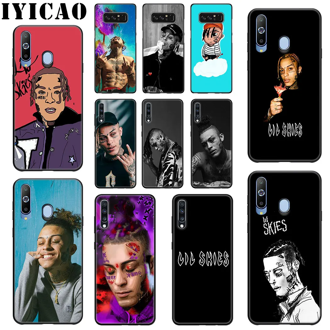 Мягкий силиконовый чехол Lil Skies Rapper для samsung Galaxy Note 10 Plus A10s A20s A30s A40s A50s|Бамперы| |