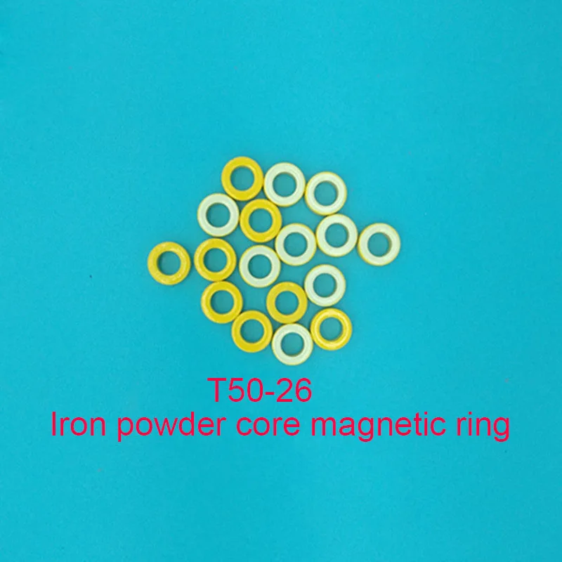 

Magnetic powder iron powder core magnetic ring T50-26 outer diameter 13mm inner diameter 7.5mm thickness 5mm