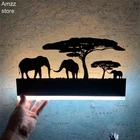 Романтические настенные светильники, акриловый абажур, освещение, верхняя часть, теплый вниз, Крутое освещение для гостиной, прикроватные светильники в виде животных