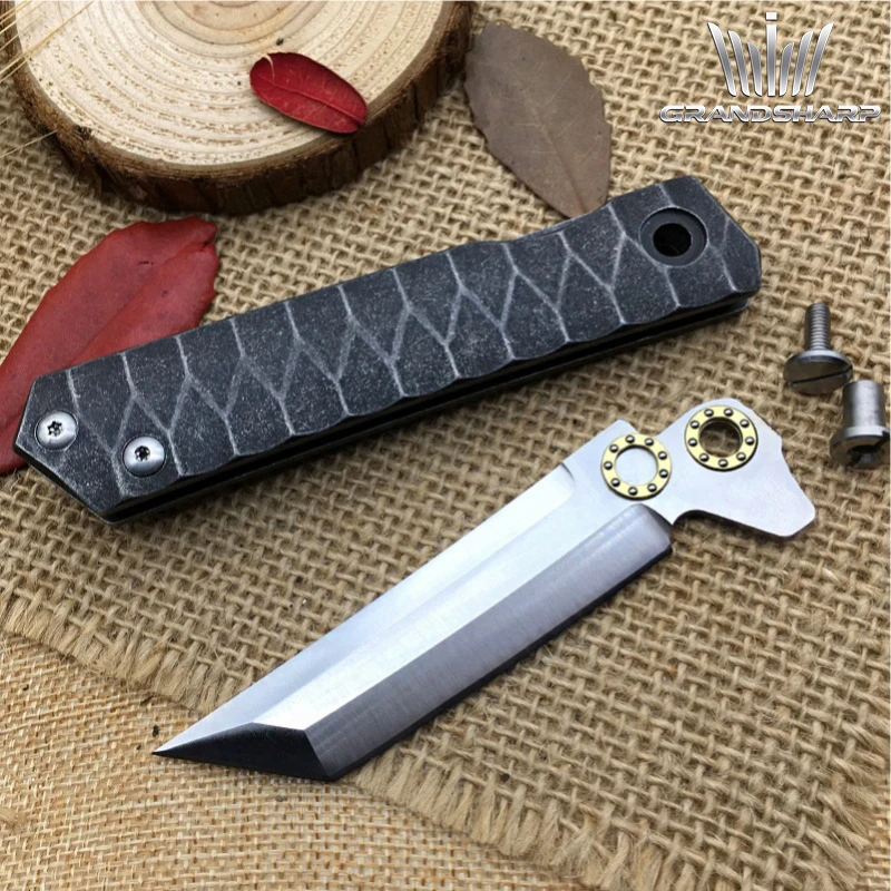 Складной нож лезвие D2 стальная ручка тактические ножи карманный для кемпинга
