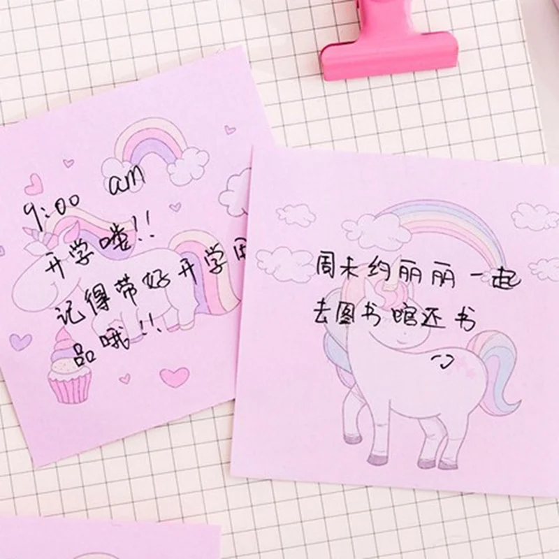 

Portable Unicorn Cartoon DIY Soft Cover Mini Notebook Diary Pocket Notepad Promotional Gift