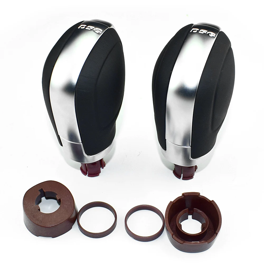 Кожаная рукоятка для рычага переключения передач рычаг ручки головки VW Passat CC Jetta