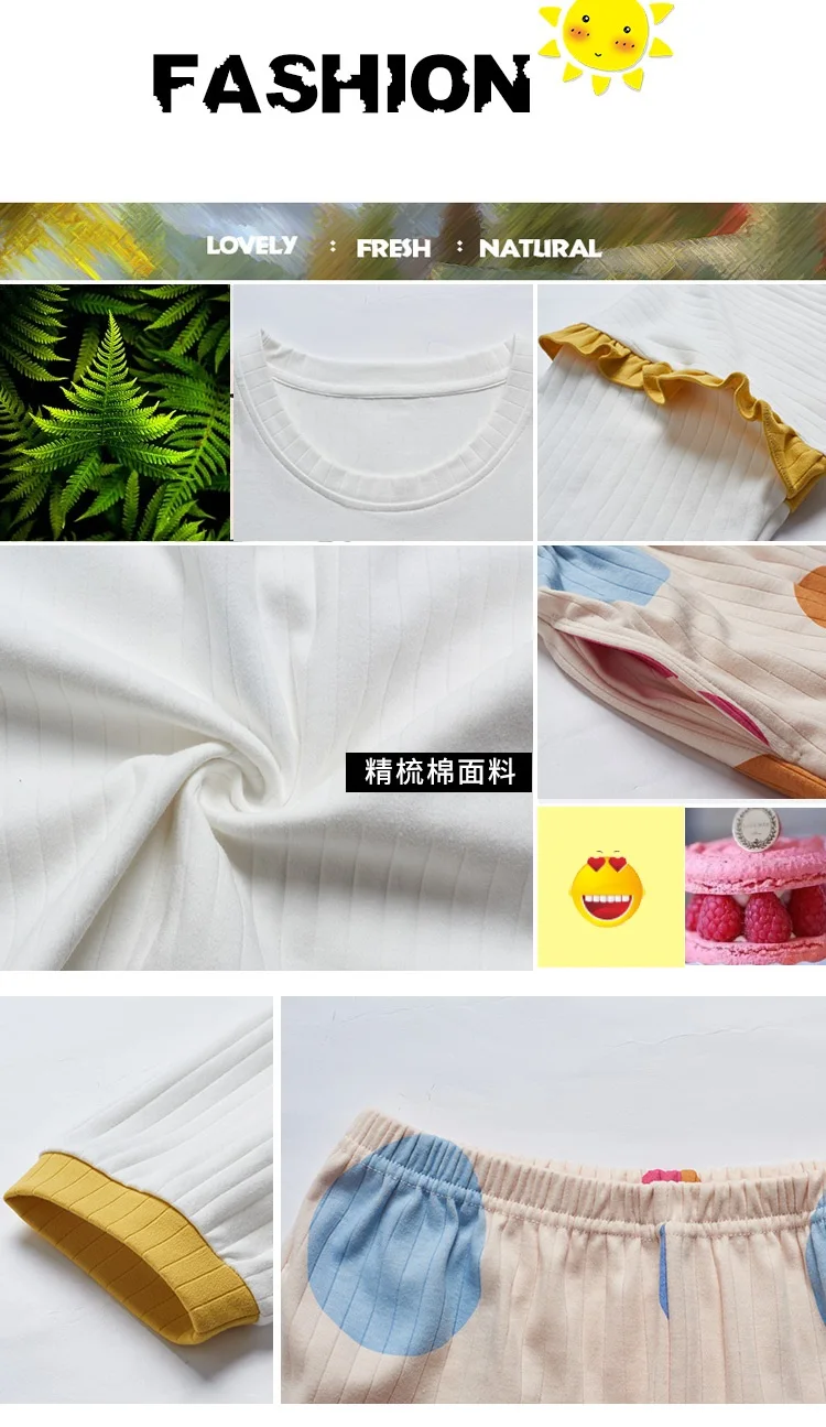 Пижамные комплекты для женщин новая осенняя модная ночная рубашка домашняя