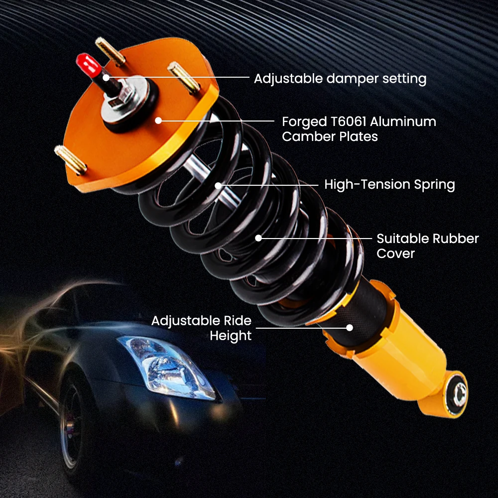 Комплект амортизаторов 24 способами для LEXUS IS 300 2001 2002 2005 амортизаторы JCE10 IS300 Toyota