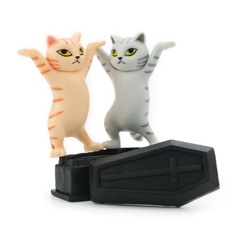 

Lifted The Coffin Dancing Pen Holders Mobile Phone Holder Model Ornaments