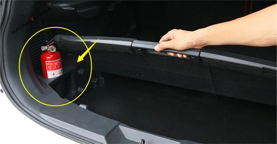 Yimaautotrims Огнетушитель подстаканник поддержка крышка подходит для Nissan X-Trail X Trail T32 Rogue 5 Модель сиденья пластик