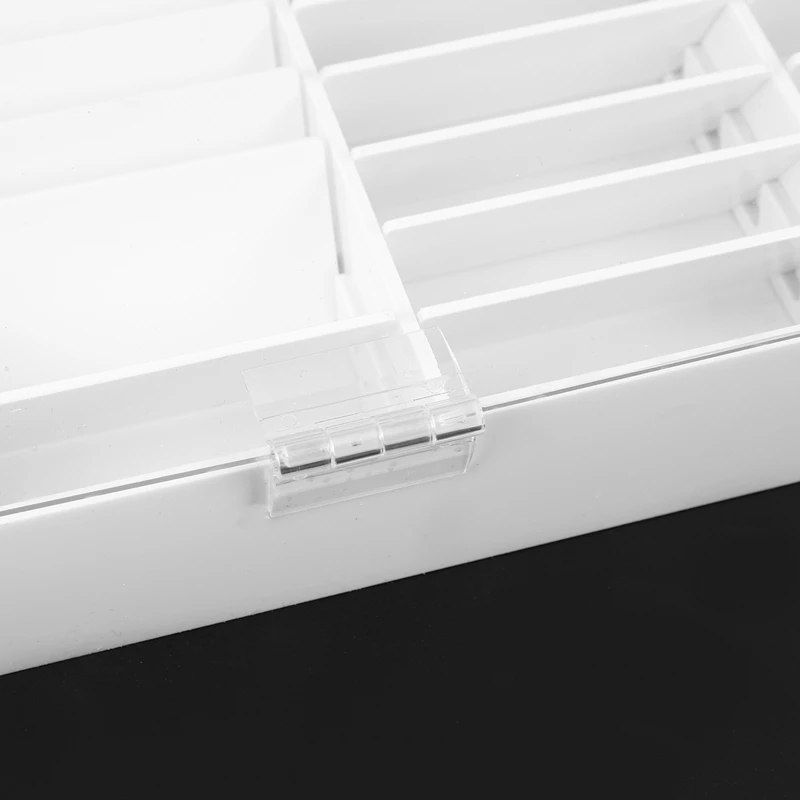 

Fake Nail Tips Storage Box 44 Compartments Nail Tips Color Display Holder Nail Art Decoration Container