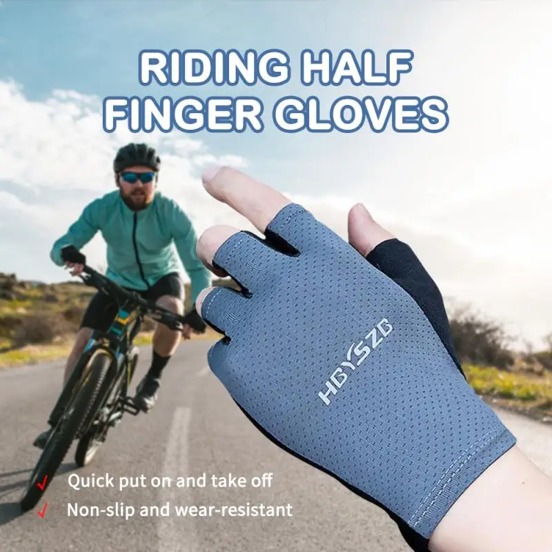

PEACHES Half Finger Cycling Bike Gloves with Absorbing Sweat Design for Men Women Bicycle Riding Outdoor Sports Fitness Mittens