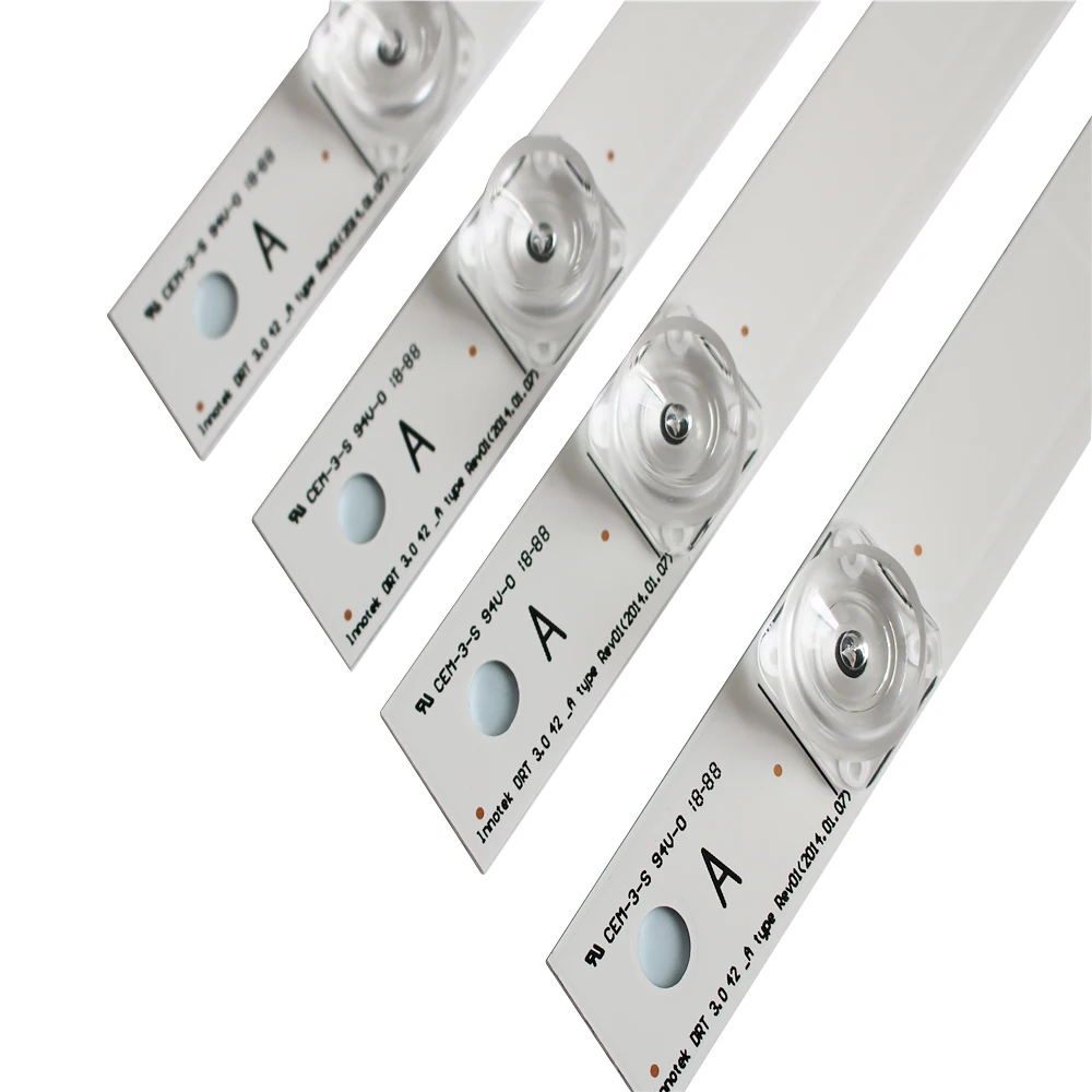 Новый комплект из 8 светодиодный ных светодиодных лент для LG LC420DUE 42LF652 42LB5500 INNOTEK DRT