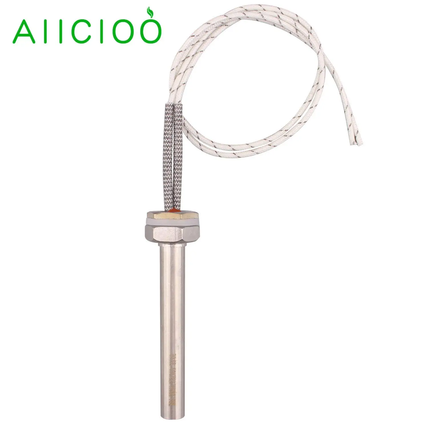 Cartucho Aquecedor de Imersão Elemento de Aquecimento de Água Solar Aquecedor de Água de Aço Inoxidável 100w 150w 200w 300w 24v dc Peças p/ aquecedor elétrico de água