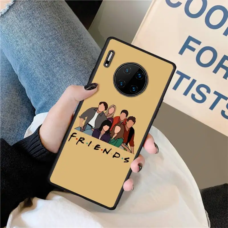 

Character Friends Phone Case for Honor View 7A 8 8x 9 9x 10 10i 20 30 Lite Pro Play Fundas Cover