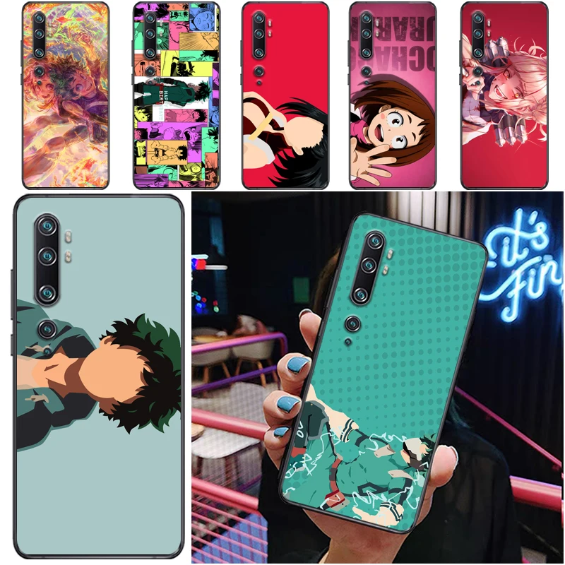 

My Hero Academia Todoroki Shouto Tomura Boku Dabi Shigaraki Bakugou Katsuki Phone Case For Xiaomi CC9 Pro CC9e Cases Coque