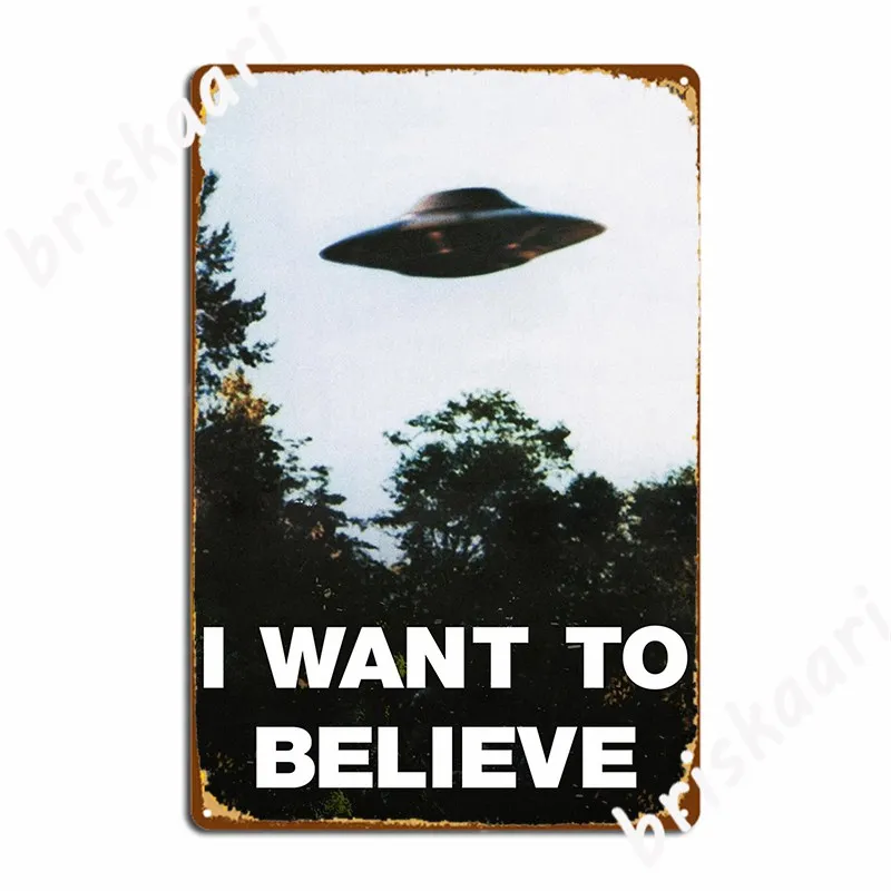 

Плакат X-файлы я хочу верить, металлический знак, декор для клуба, гостиной, гаража, дизайн, жестяной плакат