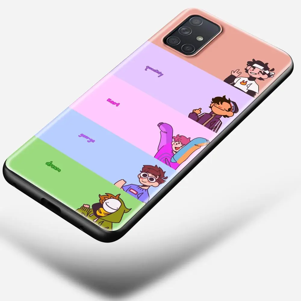

Dream Smp Silicone Case for Samsung Galaxy M21 M30S M31 M31S M51 A7 A9 2018 Phone Accessories Cover Coque Shell