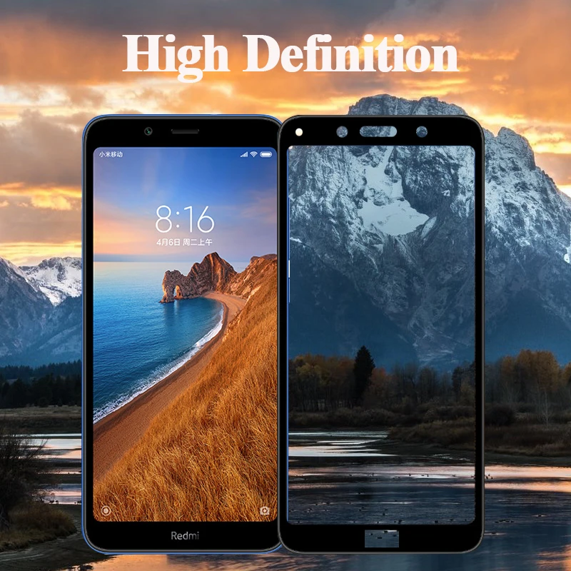 2 шт. Защитное стекло для Xiao mi Red 7A A7 Защитная пленка экрана Redme Re 7 A Xia 7a Xio