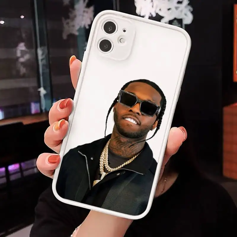 

pop smoke Phone Cases matte transparent For white iPhone 7 8 x xs xr 11 12 pro plus max mini Clear Funda