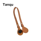 Ремень Tanqu кожаный, 1 шт., с длинной плоской ручкой и кнопкой, съемный, для сумки Obag, 2018