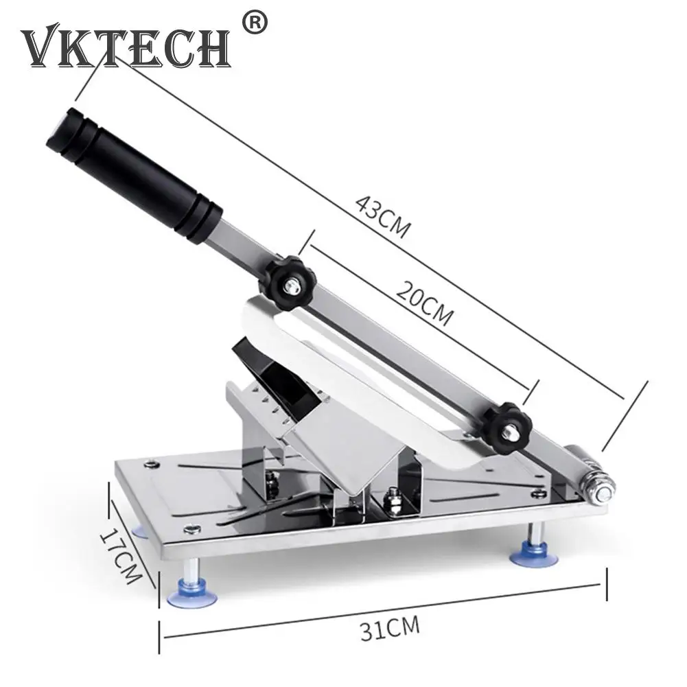 

Household Lamb Slicing Maker Stainless Steel Manual Mutton Roll Cutting Machine Frozen Beef Meat Planing Cutter Machine